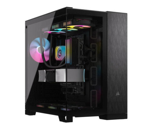 Corsair CC-9011283-WW unité centrale Midi Tower Aluminium, Noir