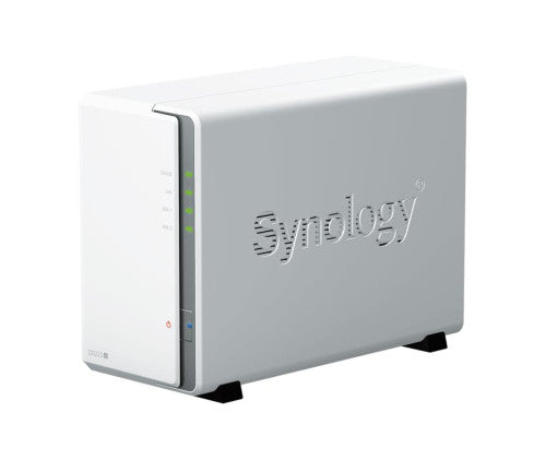 Synology DiskStation DS223J serveur de stockage NAS Bureau Realtek RTD1619B 1 Go DDR4 DiskStation Manager Blanc