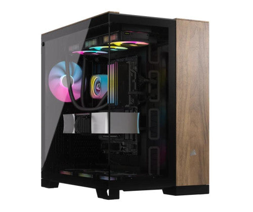 Corsair CC-9011283-WW unité centrale Midi Tower Aluminium, Noir