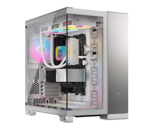 Corsair CC-9011285-WW unité centrale Midi Tower Gris, Blanc